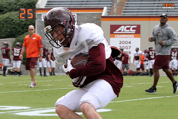 2016.08.23. VT Football Practice.