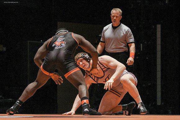 2015.02.08. Wrestling. NCSU at VT