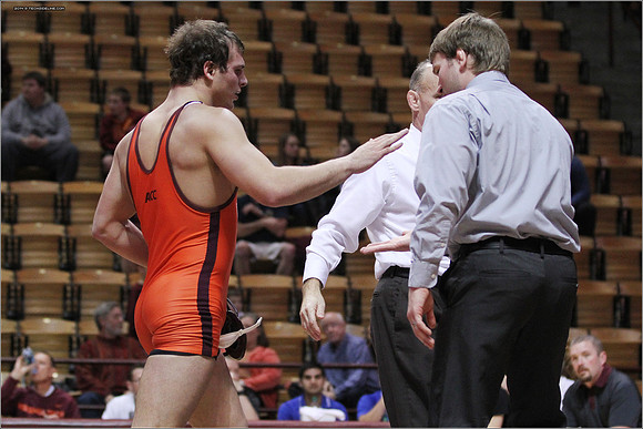 2014.01.17. Wrestling. UNC at VT