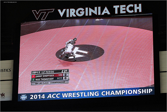 2014.03.08. Wrestling. ACC Championship.