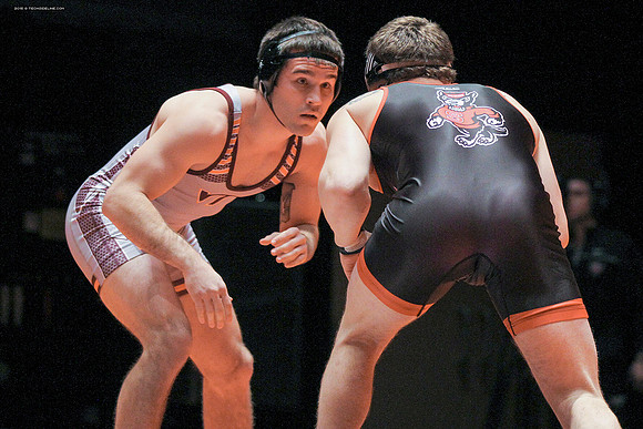 2015.02.08. Wrestling. NCSU at VT