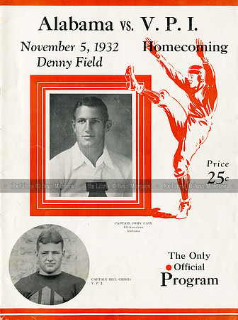 1932.11.05. VT at Alabama