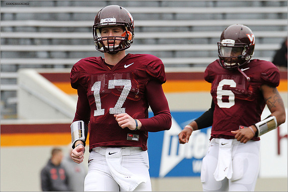 2014.04.19. VT Football Scrimmage.