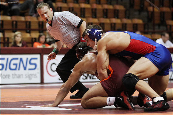 2013.11.17. Wrestling. American at VT
