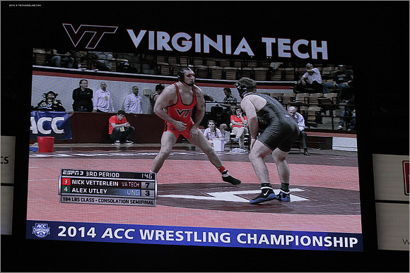2014.03.08. Wrestling. ACC Championship.