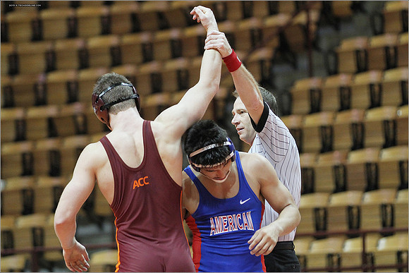 2013.11.17. Wrestling. American at VT