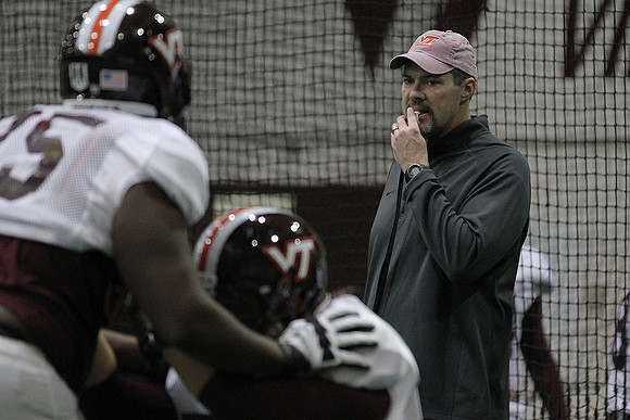2013.12.14. VT Intrasquad Practice.