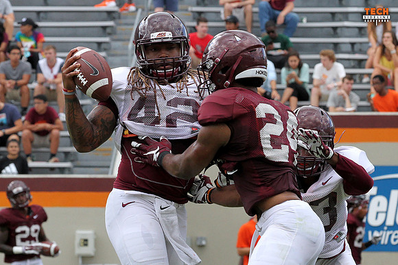 2016.08.23. VT Football Practice.