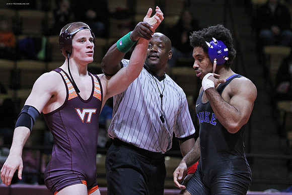 2015.02.14. Wrestling. Duke at VT