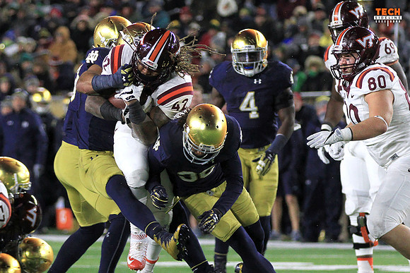 2016.11.19. VT at Notre Dame.