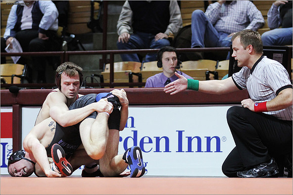 2014.01.17. Wrestling. UNC at VT