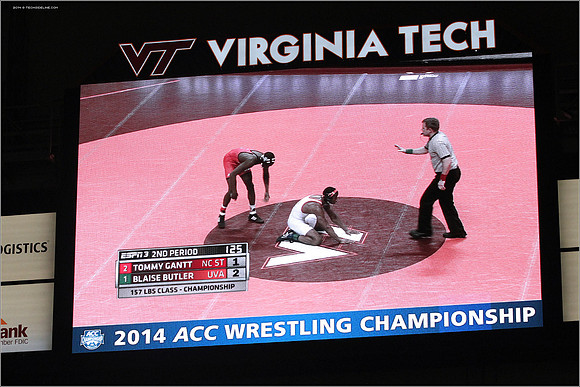 2014.03.08. Wrestling. ACC Championship.