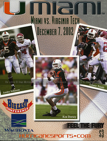2002.12.07. VT at Miami FL
