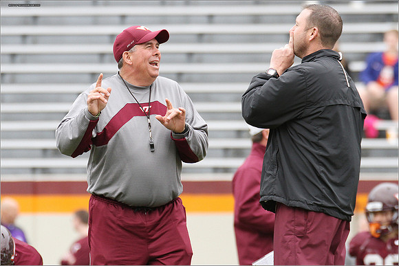 2014.04.19. VT Football Scrimmage.