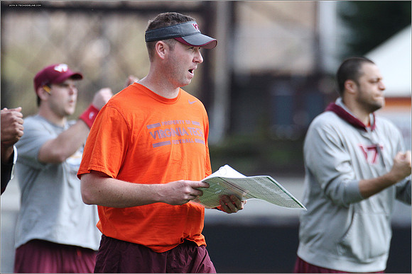 2014.04.12. VT Football Scrimmage.