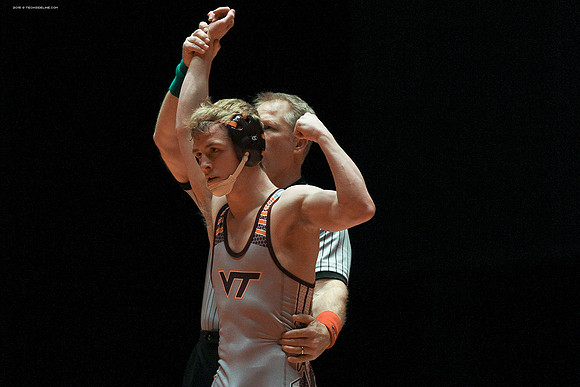 2015.02.08. Wrestling. NCSU at VT