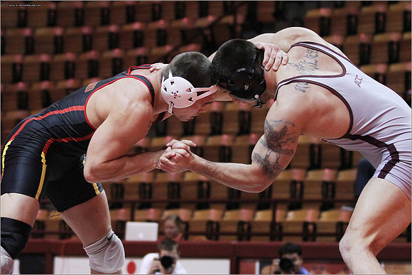 2014.01.19. Wrestling. Maryland at VT