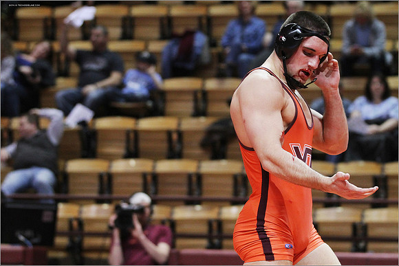 2014.01.17. Wrestling. UNC at VT
