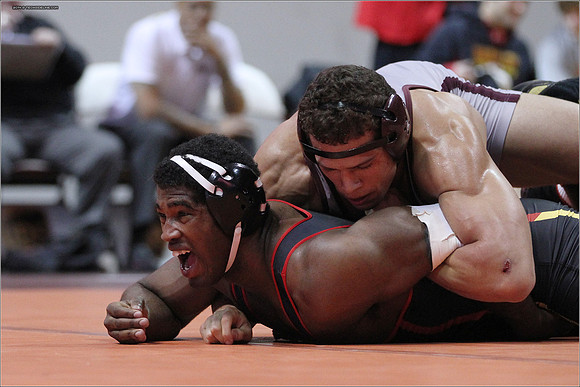 2014.01.19. Wrestling. Maryland at VT