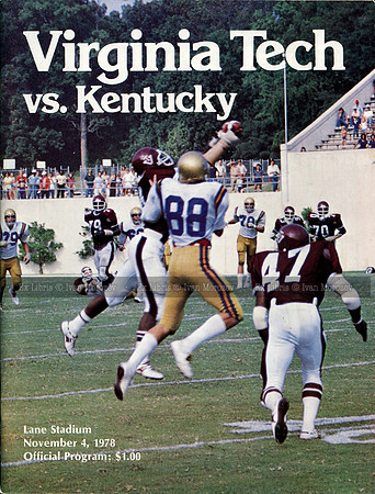 1978.11.04. Kentucky at VT.