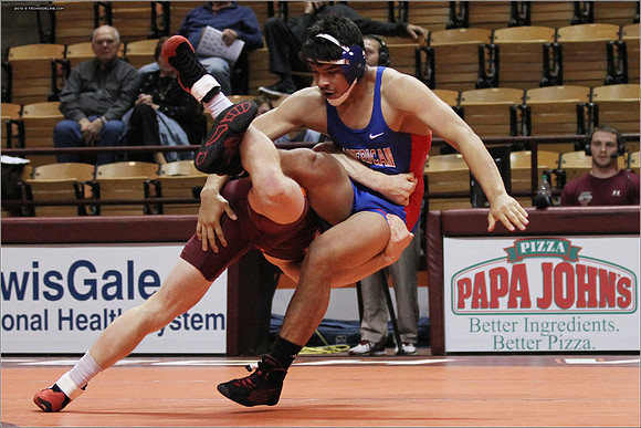 2013.11.17. Wrestling. American at VT