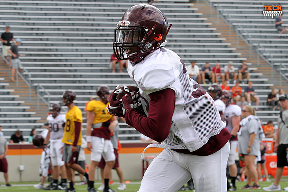 2016.08.23. VT Football Practice.