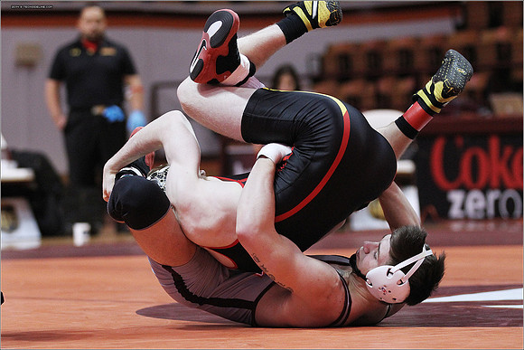 2014.01.19. Wrestling. Maryland at VT