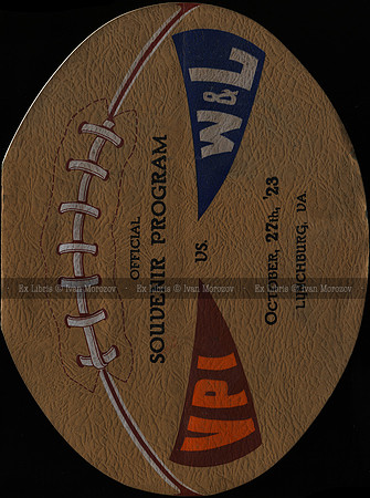 1923.10.27. VT vs W&L