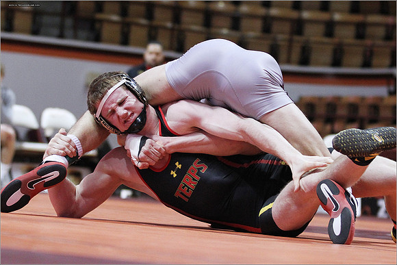 2014.01.19. Wrestling. Maryland at VT