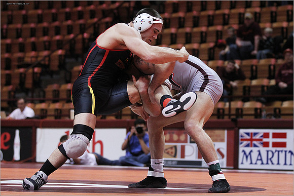 2014.01.19. Wrestling. Maryland at VT