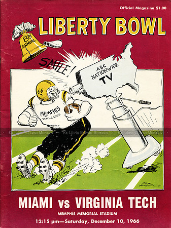1966. Liberty Bowl.