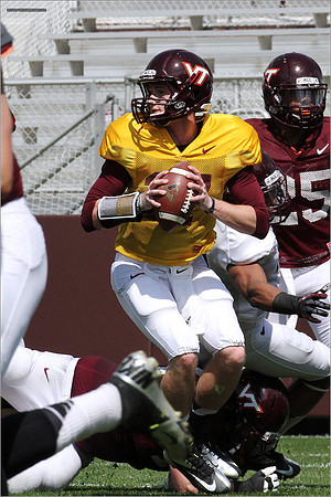 2014.04.12. VT Football Scrimmage.