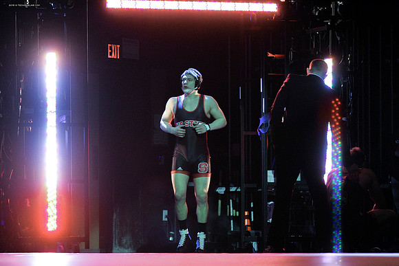 2015.02.08. Wrestling. NCSU at VT