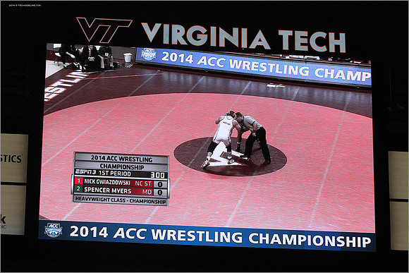 2014.03.08. Wrestling. ACC Championship.