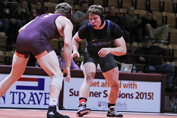 2015.02.14. Wrestling. Duke at VT