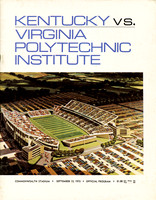 1973.09.15. Virginia Tech at Kentucky