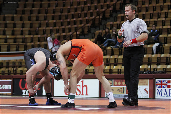 2014.01.17. Wrestling. UNC at VT
