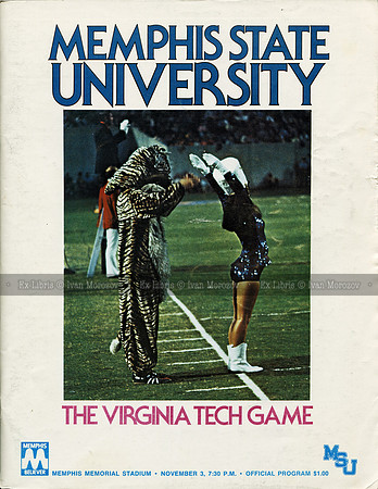 1973.11.03. Virginia Tech at MSU