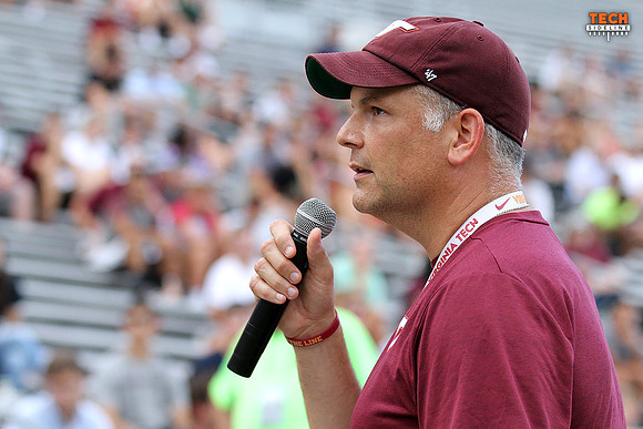 2016.08.23. VT Football Practice.
