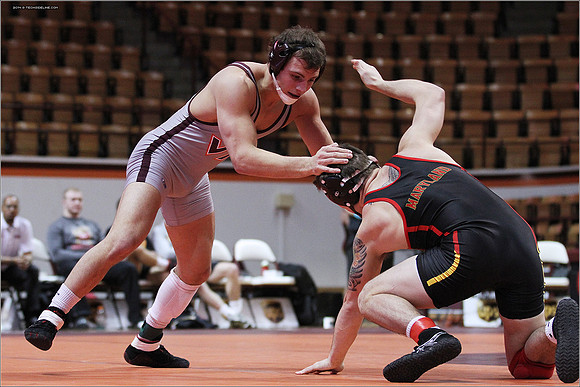 2014.01.19. Wrestling. Maryland at VT