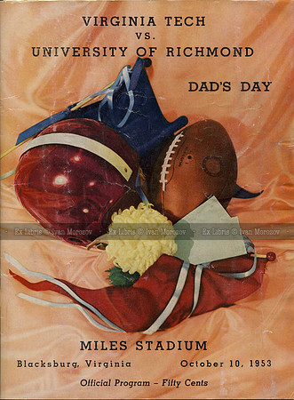 1953.10.10. Richmond at VT