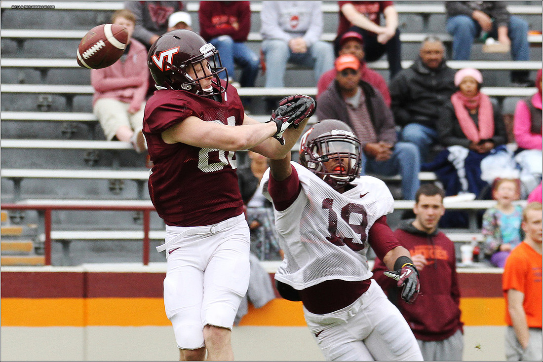 2014.04.19. VT Football Scrimmage.