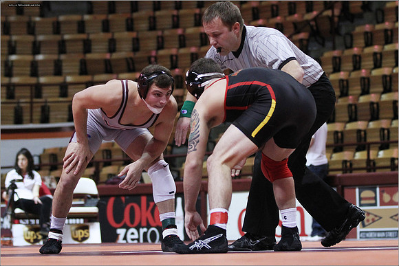 2014.01.19. Wrestling. Maryland at VT
