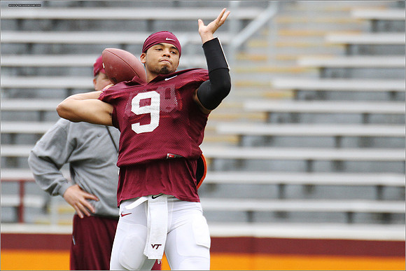 2014.04.19. VT Football Scrimmage.