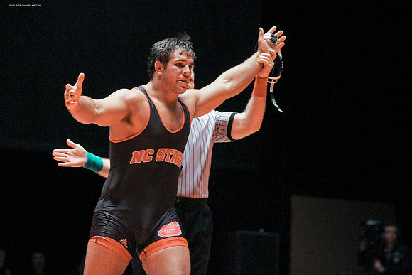 2015.02.08. Wrestling. NCSU at VT