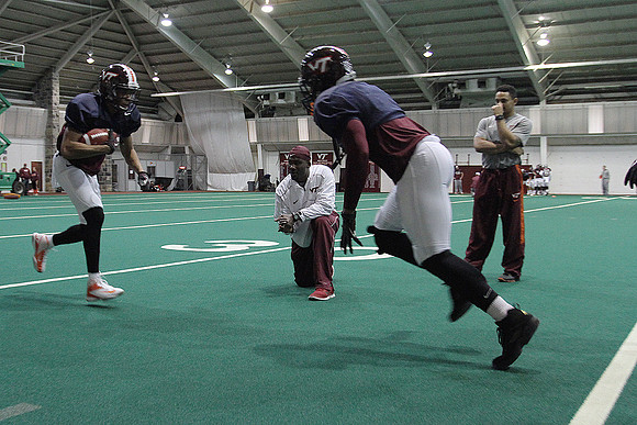 2013.12.14. VT Intrasquad Practice.