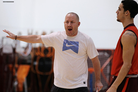2014.11.05. VT Men Basketball Team Practice.