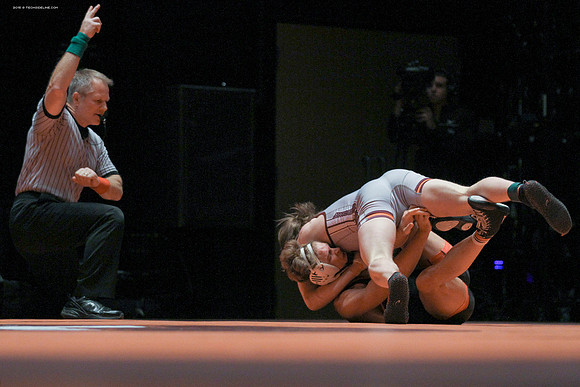 2015.02.08. Wrestling. NCSU at VT