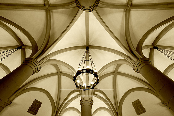 Foyer in War Memorial Gymnasium. Virginia Tech.