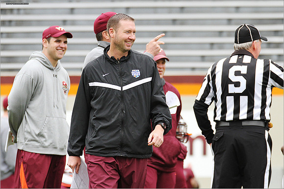 2014.04.19. VT Football Scrimmage.